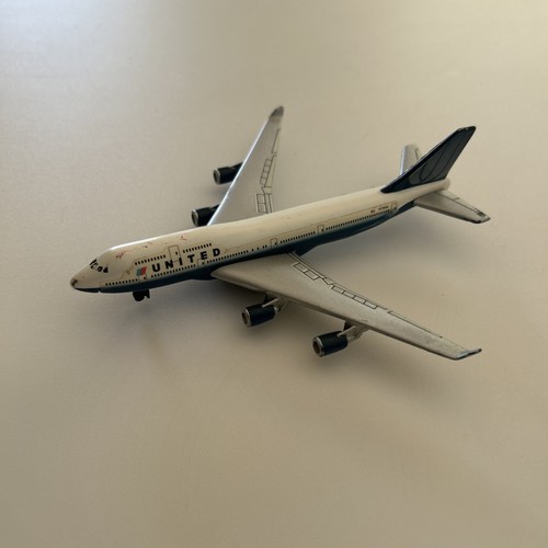 Realtoy united airlines 747 - airlines,